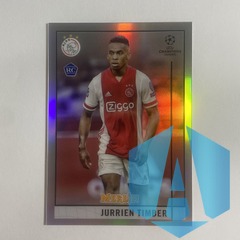 2020-21 Topps Merlin Refractor #9 Jurrien Timber AFC Ajax RC